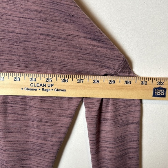 Athleta Women's Flow Top Essence Spacedye in Flora Mauve Long Sleeve Top Size XS - Picture 6 of 7